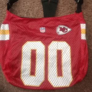 NFL KC Chiefs women crossbody jersey bag